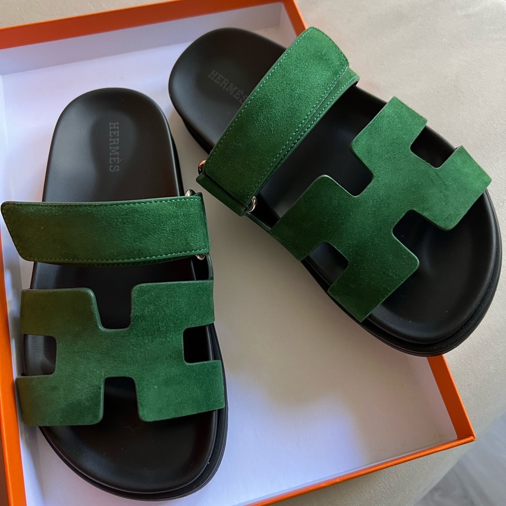 Hermes chypre sandals size 35.5